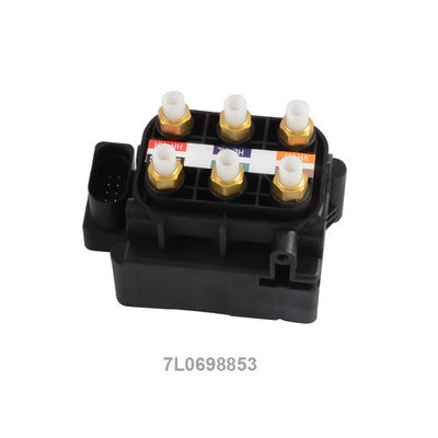 Blocco di valvole di sospensione d'aria in plastica per Audi Q7 Touareg Cayenne Panamera  XC90 Hyundai Kia