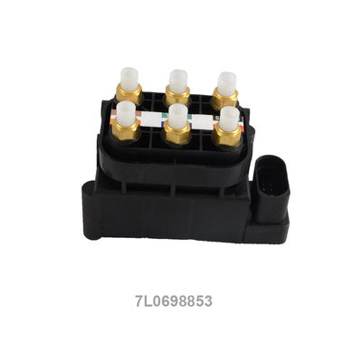 Blocco di valvole di sospensione d'aria in plastica per Audi Q7 Touareg Cayenne Panamera  XC90 Hyundai Kia