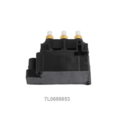 Blocco di valvole di sospensione d'aria in plastica per Audi Q7 Touareg Cayenne Panamera  XC90 Hyundai Kia
