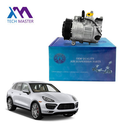 Compressore di aria condizionata per auto nero e argento pompa 958126014 per Porsche Cayenne