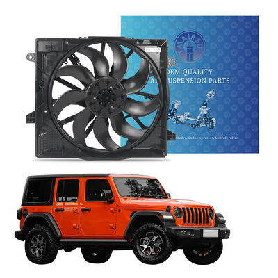 Sistema di raffreddamento del radiatore da 600W con ventola di raffreddamento a filo lungo per Jeep Wrangler JL2.0L