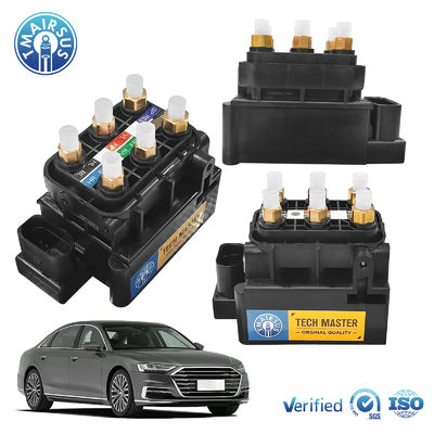 Blocco di valvola per Audi A6C7 A8D4 Bentley Mulsanne Valvola solenoide 4H0616013 4G0616005C 4H0616005C Componente di sospensione d'aria Compressore pompe parti