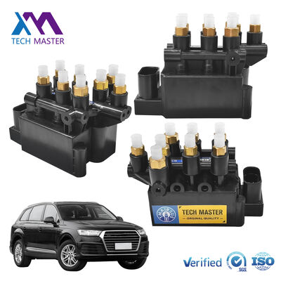 4M0616013A Blocco di valvola solenoide a sospensione pneumatica per Audi Q7 4M VW Touareg Porsche Cayenne 9Y Bentley Bentayga Control Valve Unit