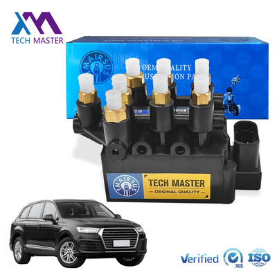 4M0616013A Blocco di valvola solenoide a sospensione pneumatica per Audi Q7 4M VW Touareg Porsche Cayenne 9Y Bentley Bentayga Control Valve Unit