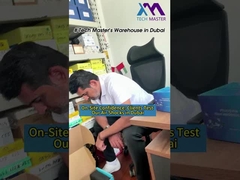 I clienti di Dubai stanno installando e testando i nostri shock sul posto.